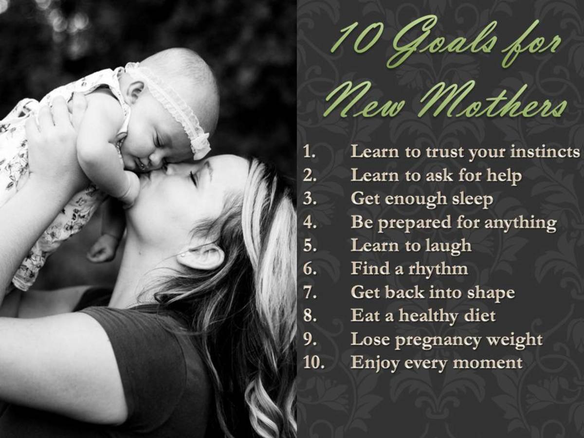 10 Great Goals and Objectives for New Mothers