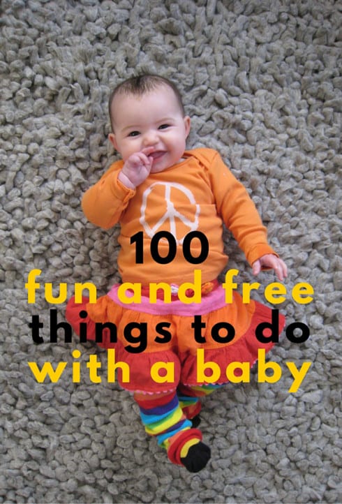 100 fun things to do with your baby