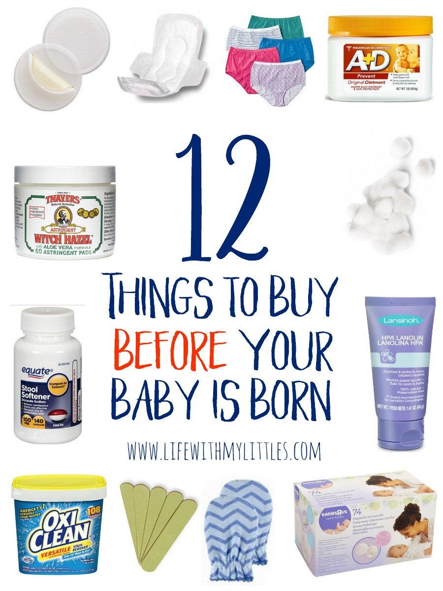 12 Things to Buy Before Your Baby is Born