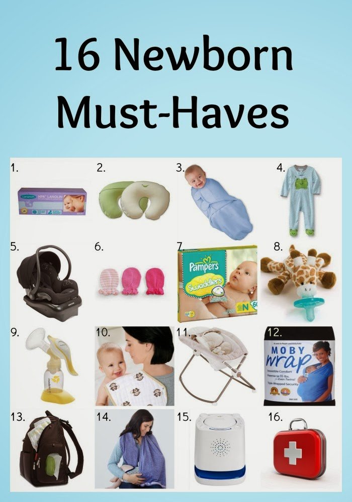 16 Newborn Necessities: Baby Must Have Items