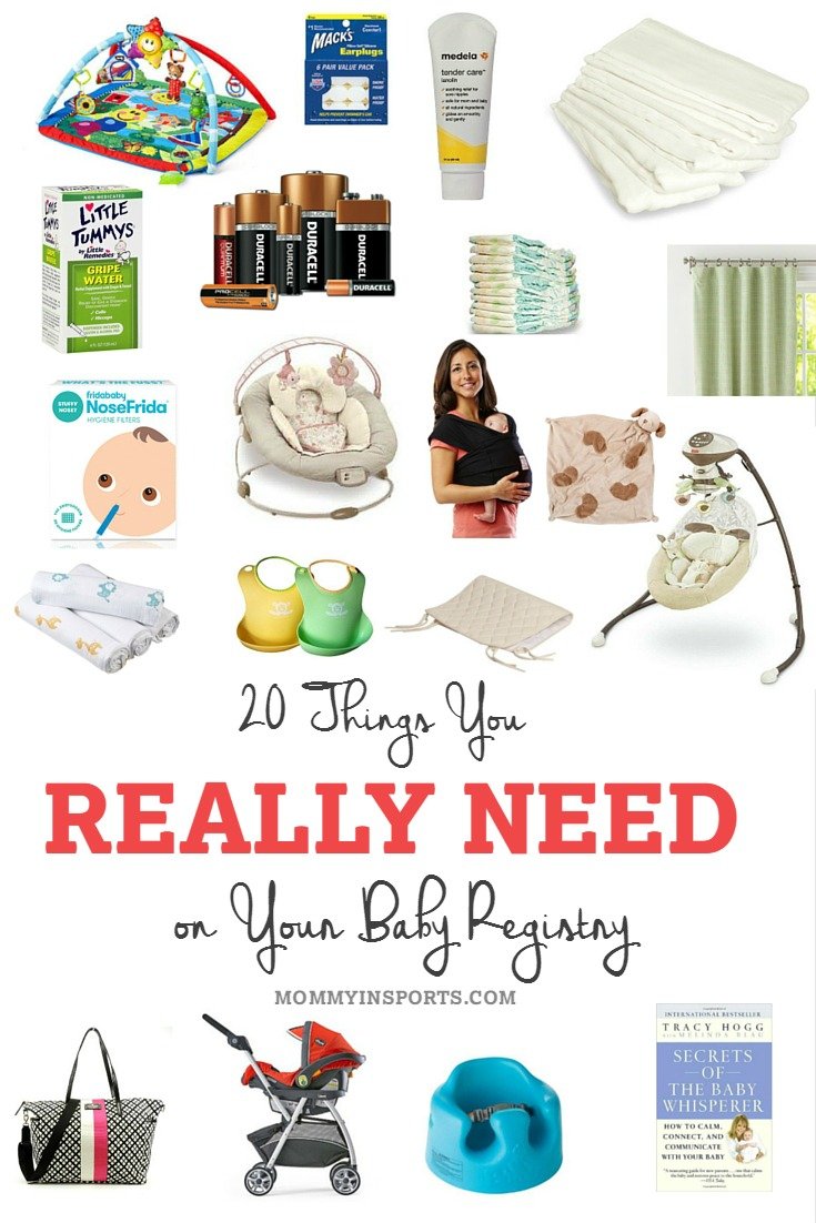 20 Things You REALLY Need on Your Baby Registry