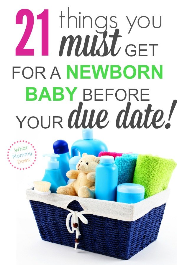 21 Newborn Must Haves You Canât Forget to Register For ...