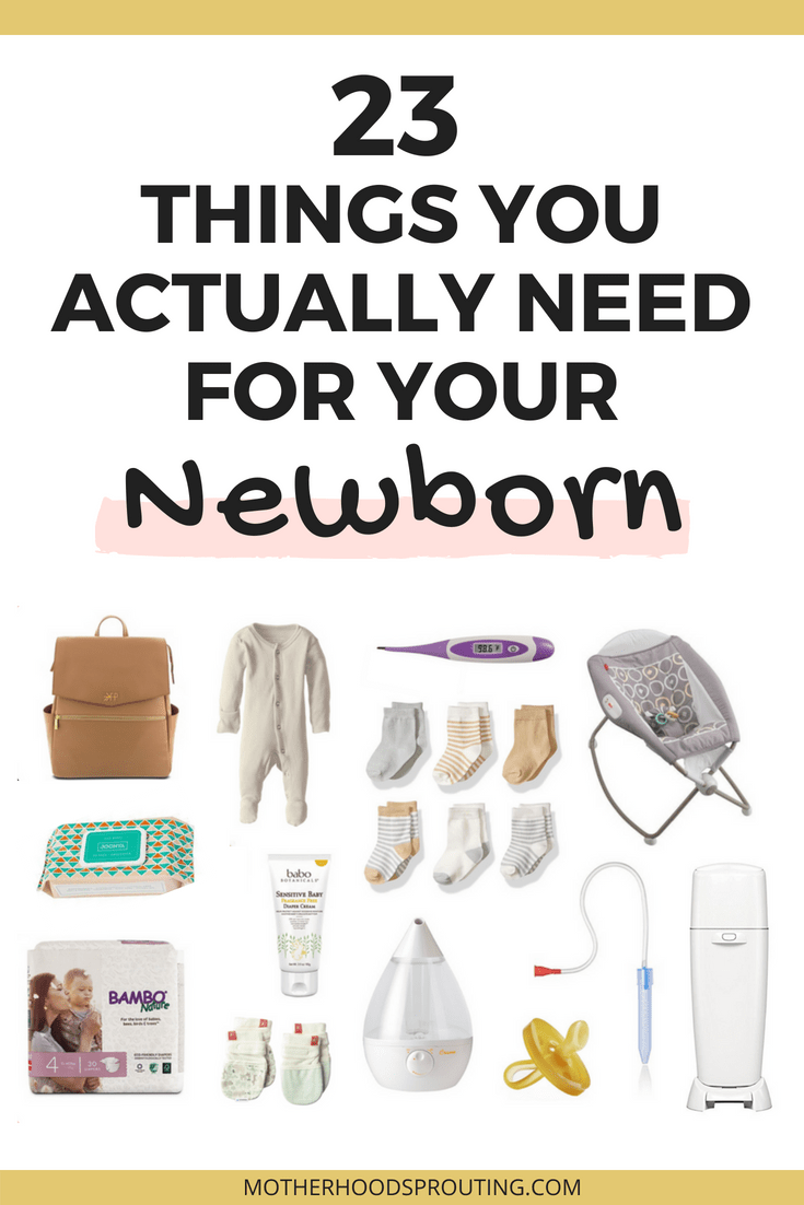 23 Things You Actually Need for Your Newborn