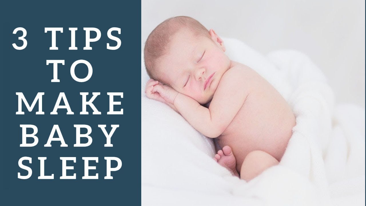 3 Tips to Make Baby Sleep All Night