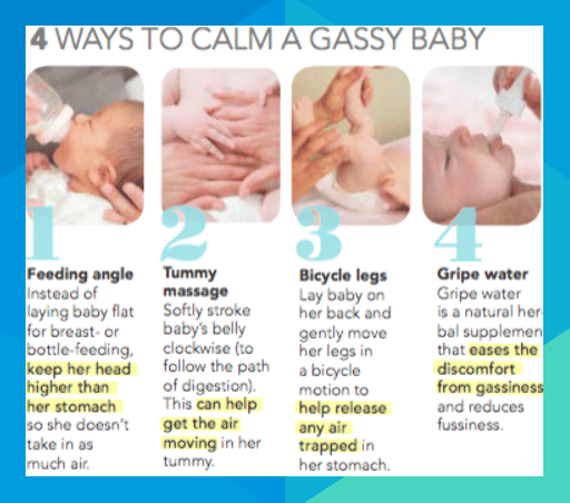 4 Ways to Calm a Gassy Baby #iviarice1979