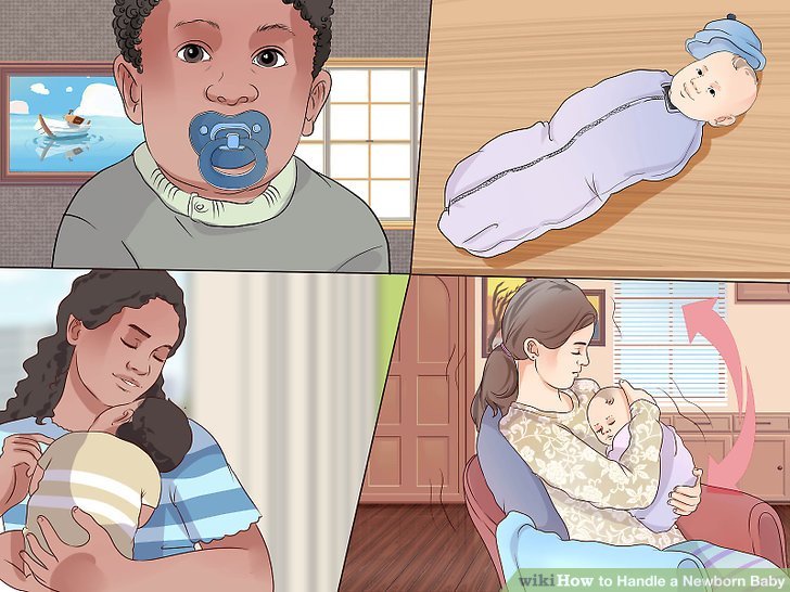 4 Ways to Handle a Newborn Baby