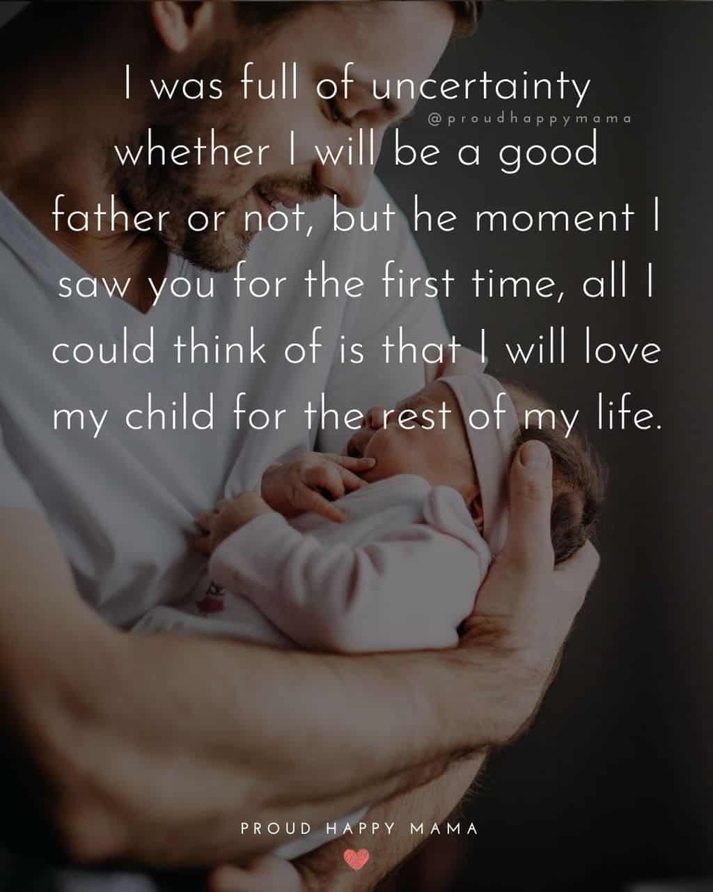 45+ New Dad Quotes About Becoming A Father For The First Time