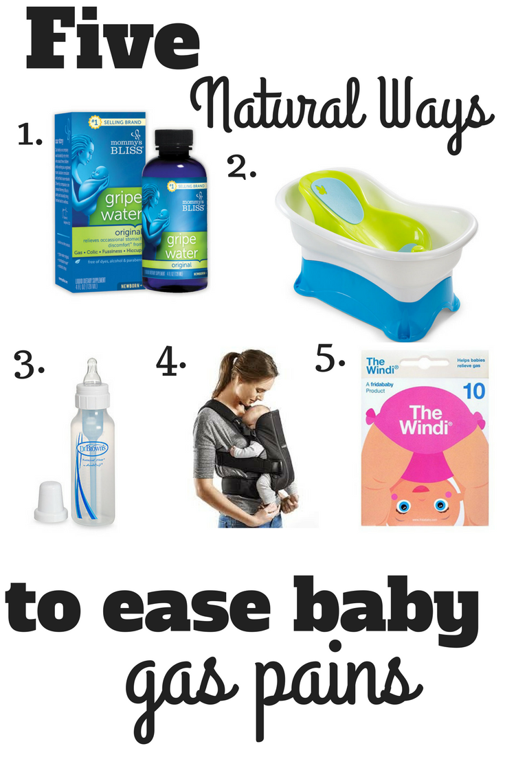5 Natural Ways to Ease Baby Gas Pains