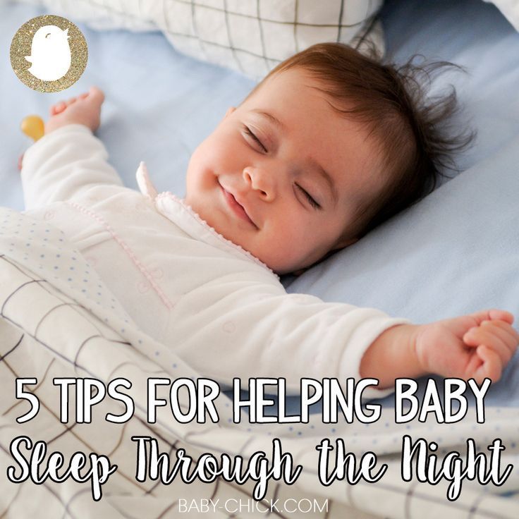 5 Tips for Helping Baby Sleep Through the Night