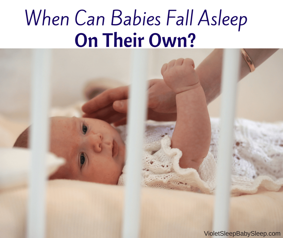 A key component to helping a baby sleep well is allowing them to fall ...