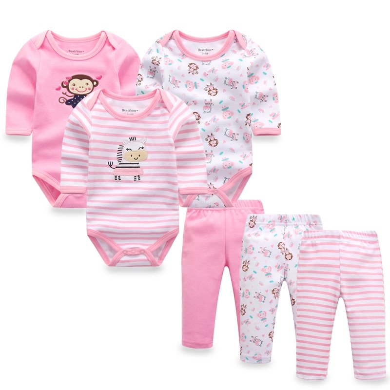 Aliexpress.com : Buy 6pcs/lot Baby Girl Clothes Newborn ...