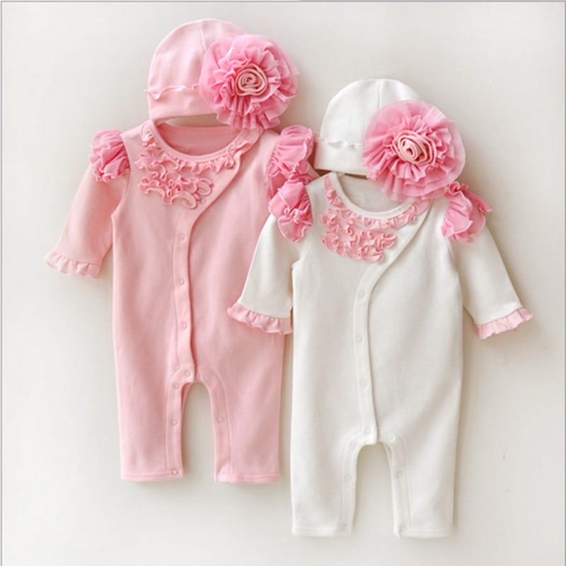Aliexpress.com : Buy Newborn Princess Style Newborn Baby Girl Clothes ...