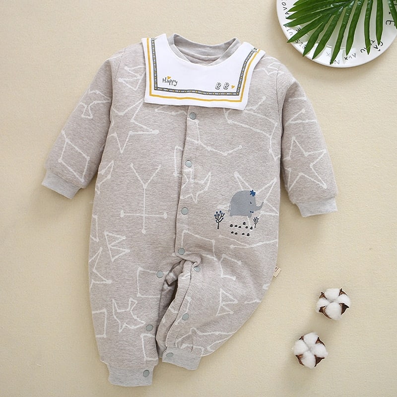 Aliexpress.com : Buy Winter New Born Baby Clothes Soft Rompers 1 Piece ...