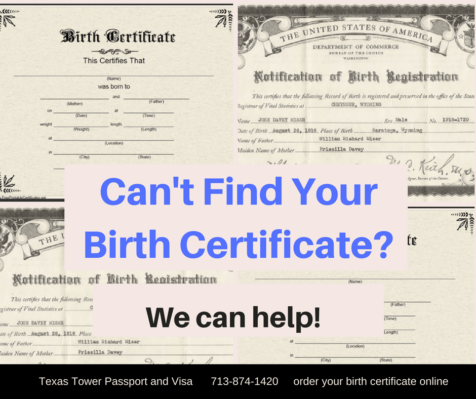Application For Birth Certificate Texas / How Do I Obtain A New Birth ...