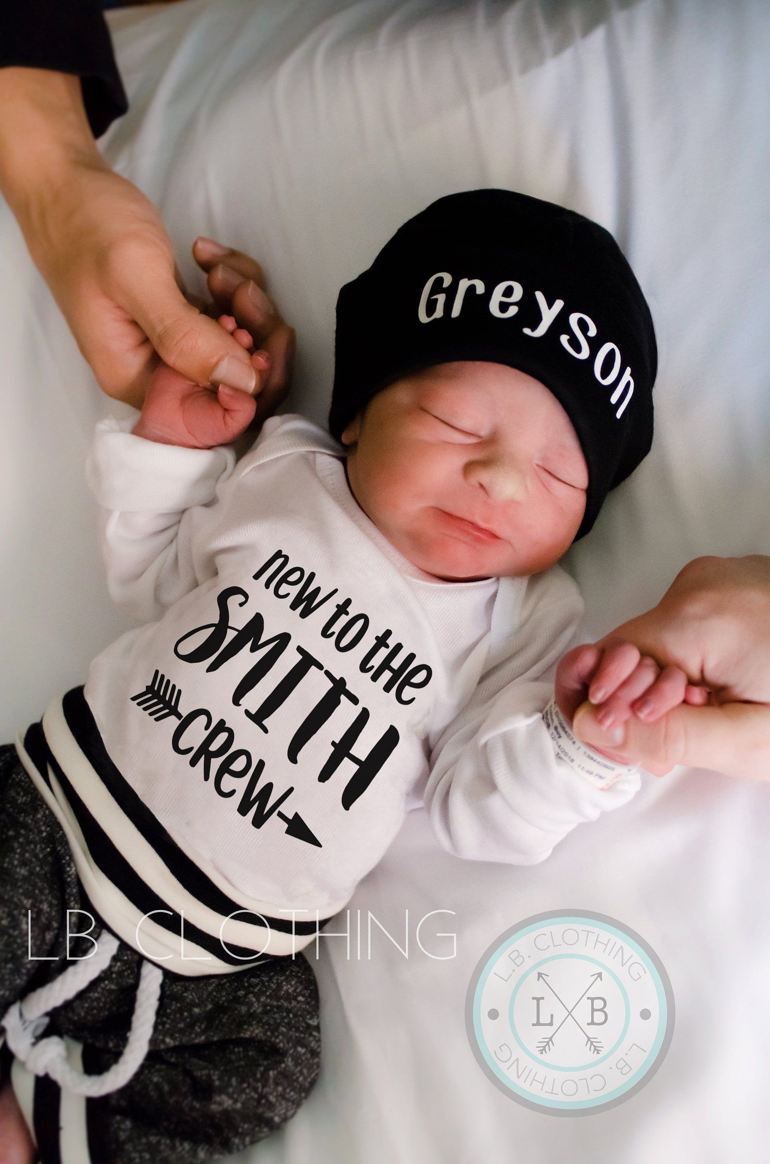 Baby Boy Gift Personalized Hat Custom Name outfit Baby boy