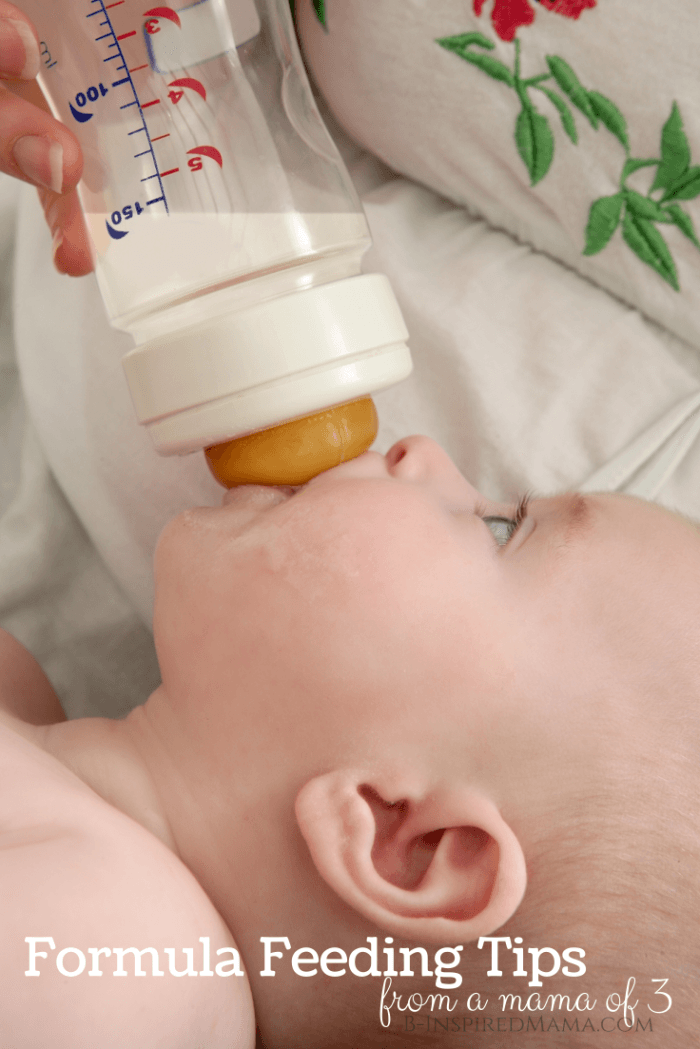 Baby Formula Feeding Tips