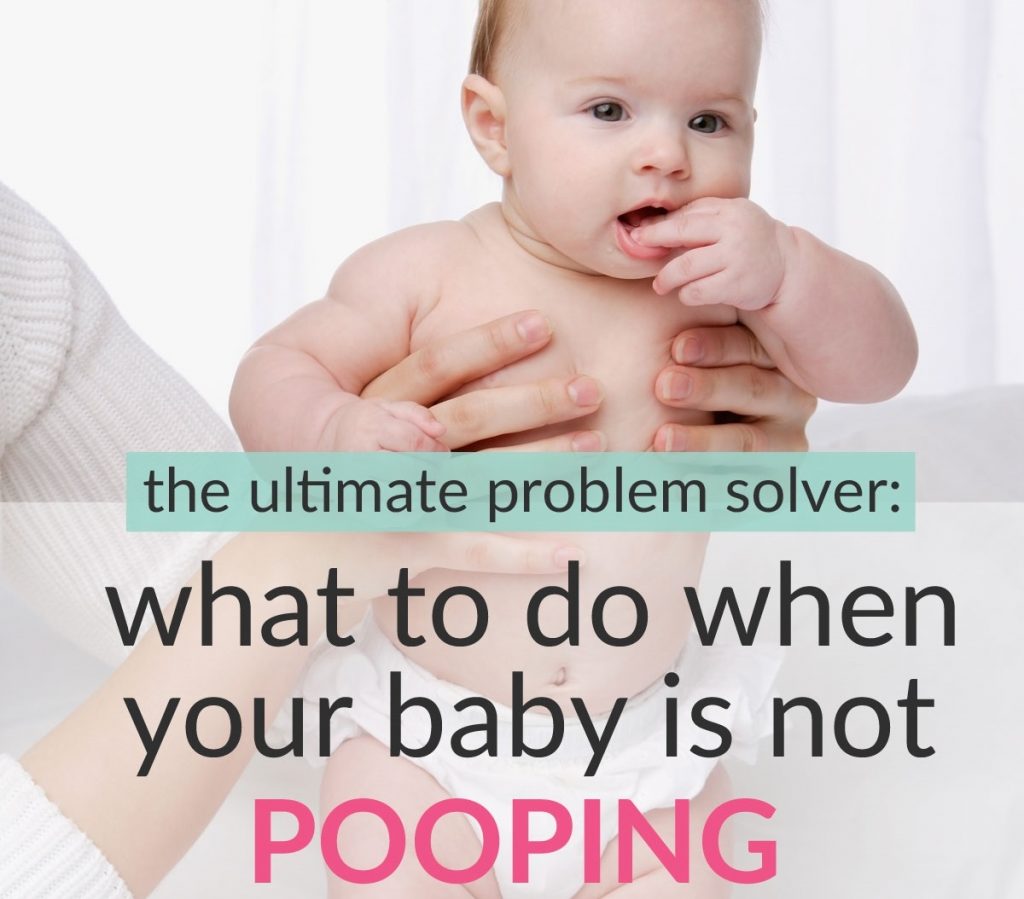 baby not pooping constipation