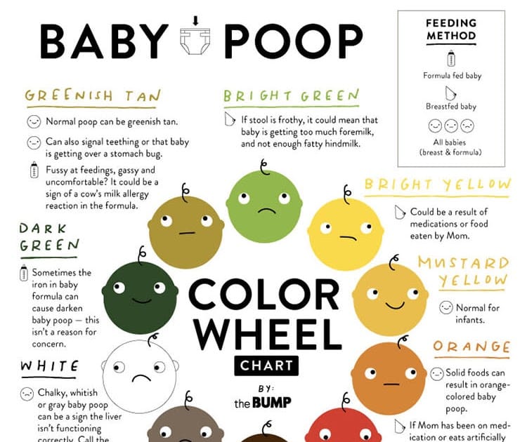 Baby Stool Color Chart