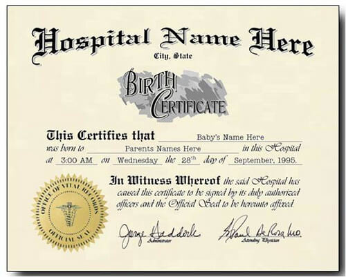 Birth Certificates and Adoption