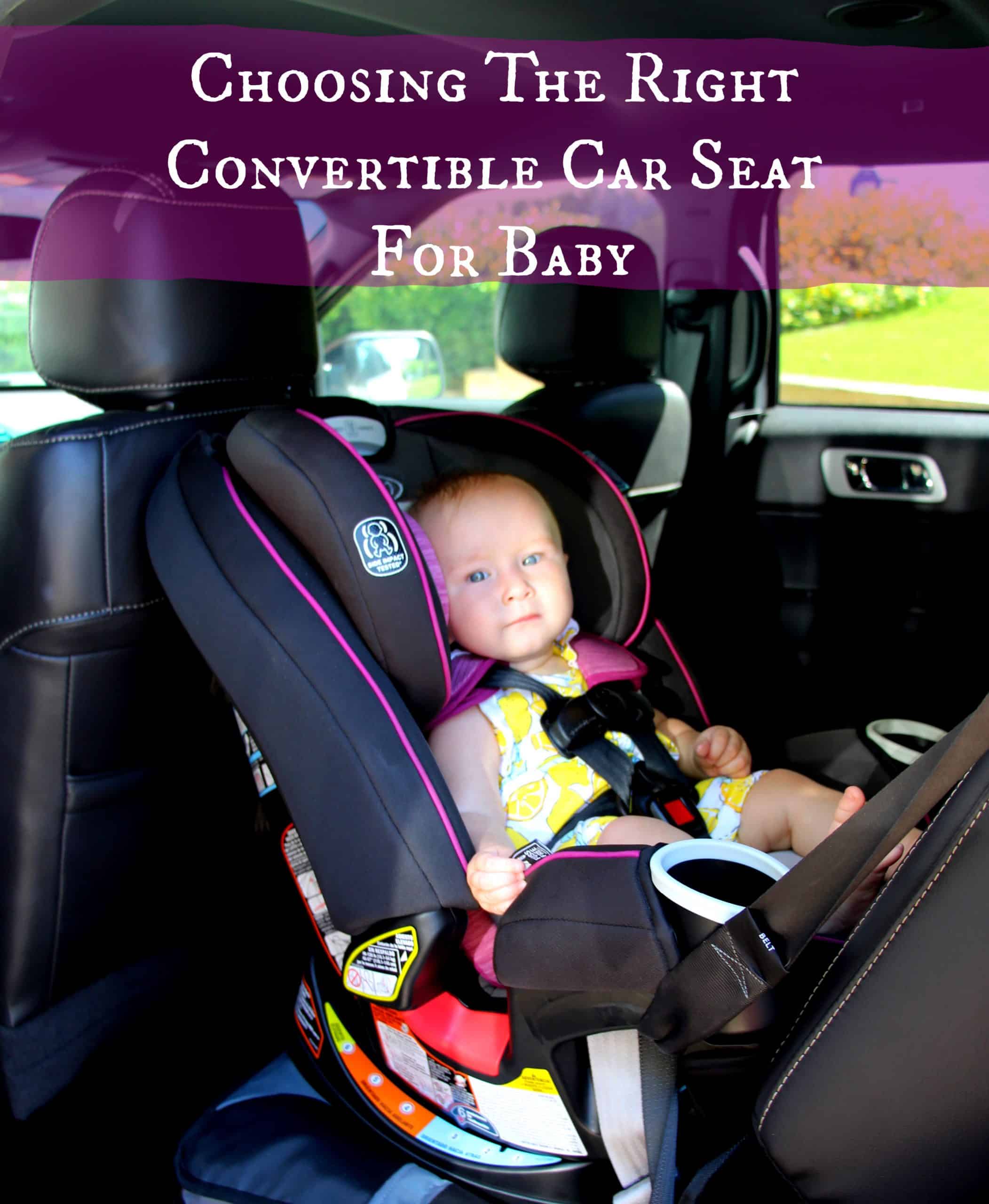 Choosing The Right Convertible Car Seat For Baby  Miss Frugal Mommy