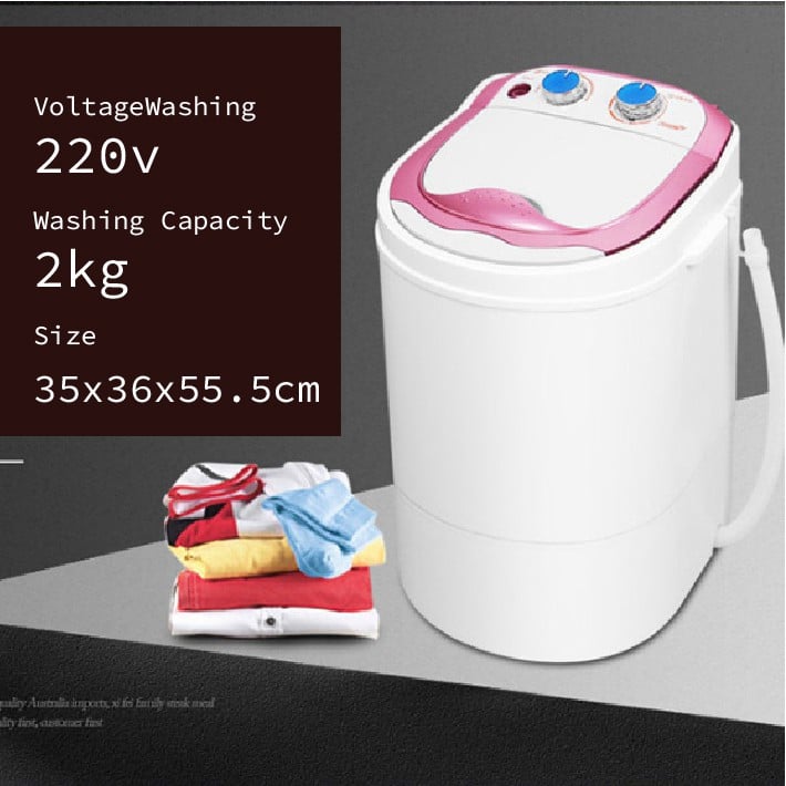 Cleaning Portable Automatic Mini Washing Machine Compact Laundry Washer ...
