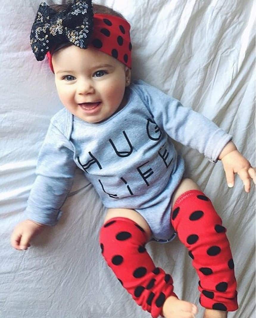 Cutest baby girl clothes outfit 19