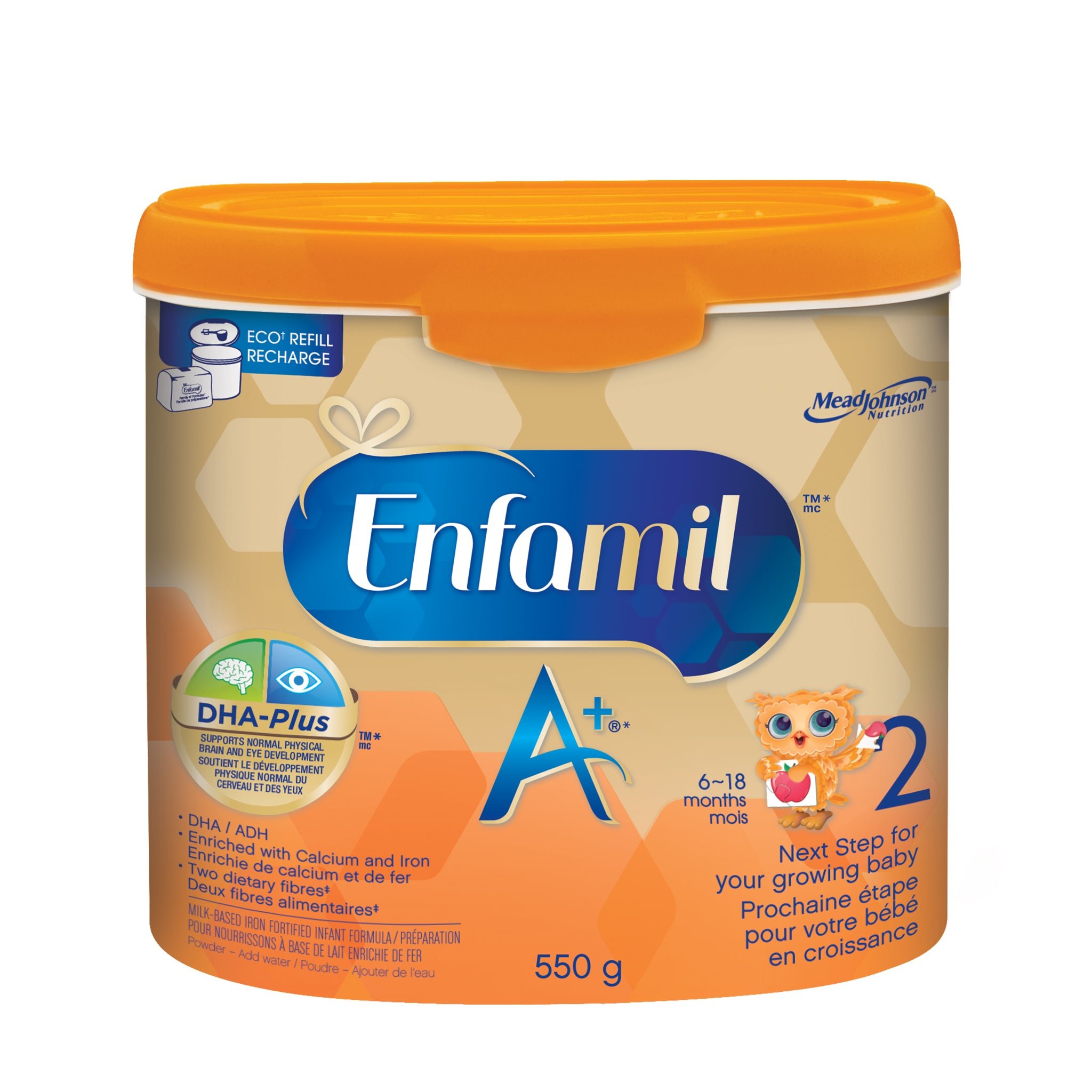 Enfamil A+® 2 Infant Formula, Powder Tub, 550g