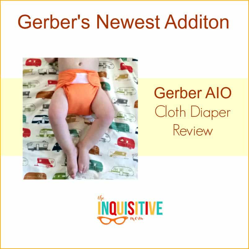 Gerber AIO Cloth Diaper Review