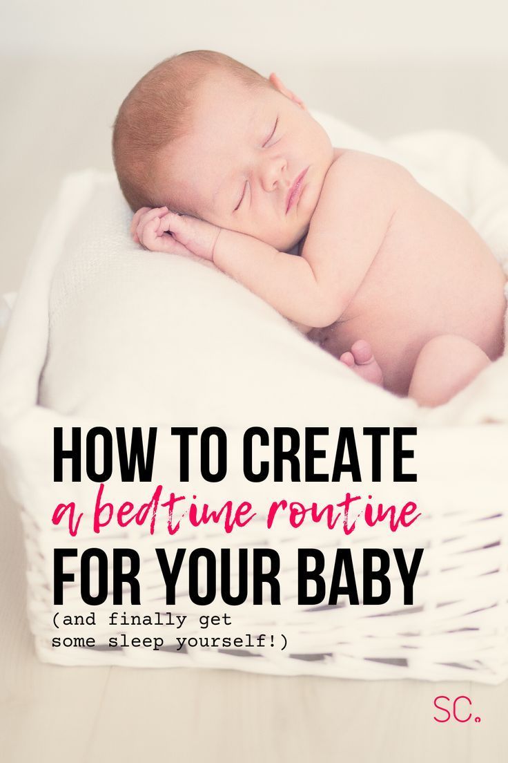 Get more sleep! Sample Baby Bedtime Routine  Simone ...