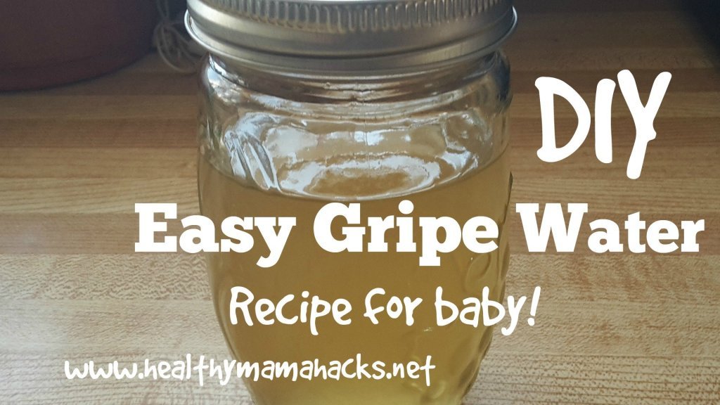Homemade Gripe Water: Easy DIY Recipe relieves colic, gas and more!