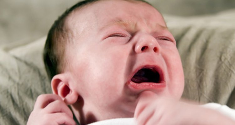 How do deaf people know if a baby is crying?