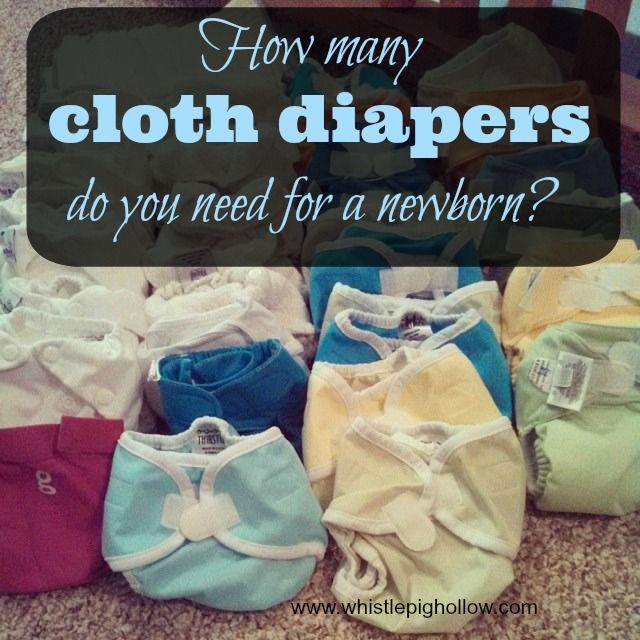 How Many Cloth Diapers Do You Need for a Newborn?