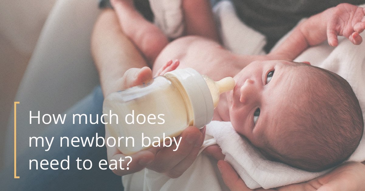 How Much Milk Can A Newborn Baby Drink