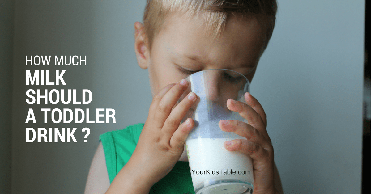 How Much Milk Should A Toddler Drink?