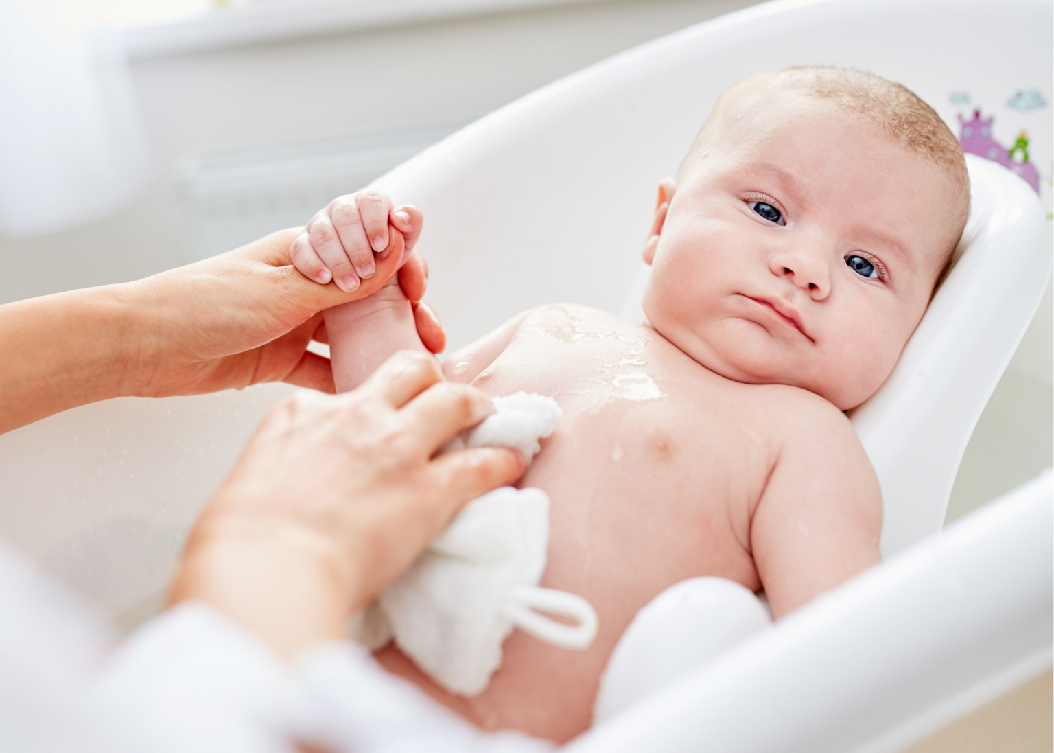 How often do you bathe a newborn?