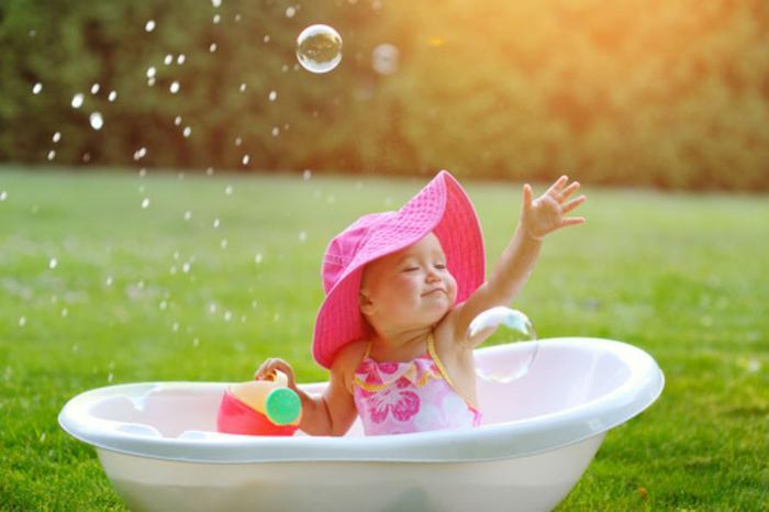 How often does your child actually need to take a bath?