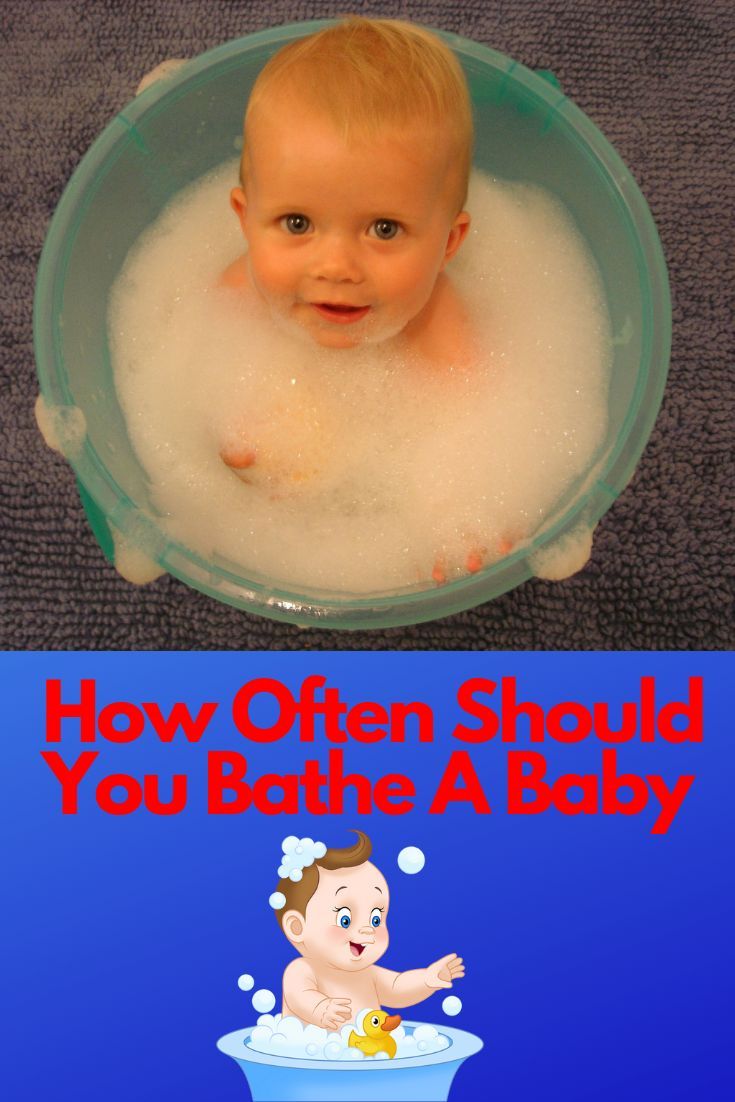 How Often Should You Bath A Baby?