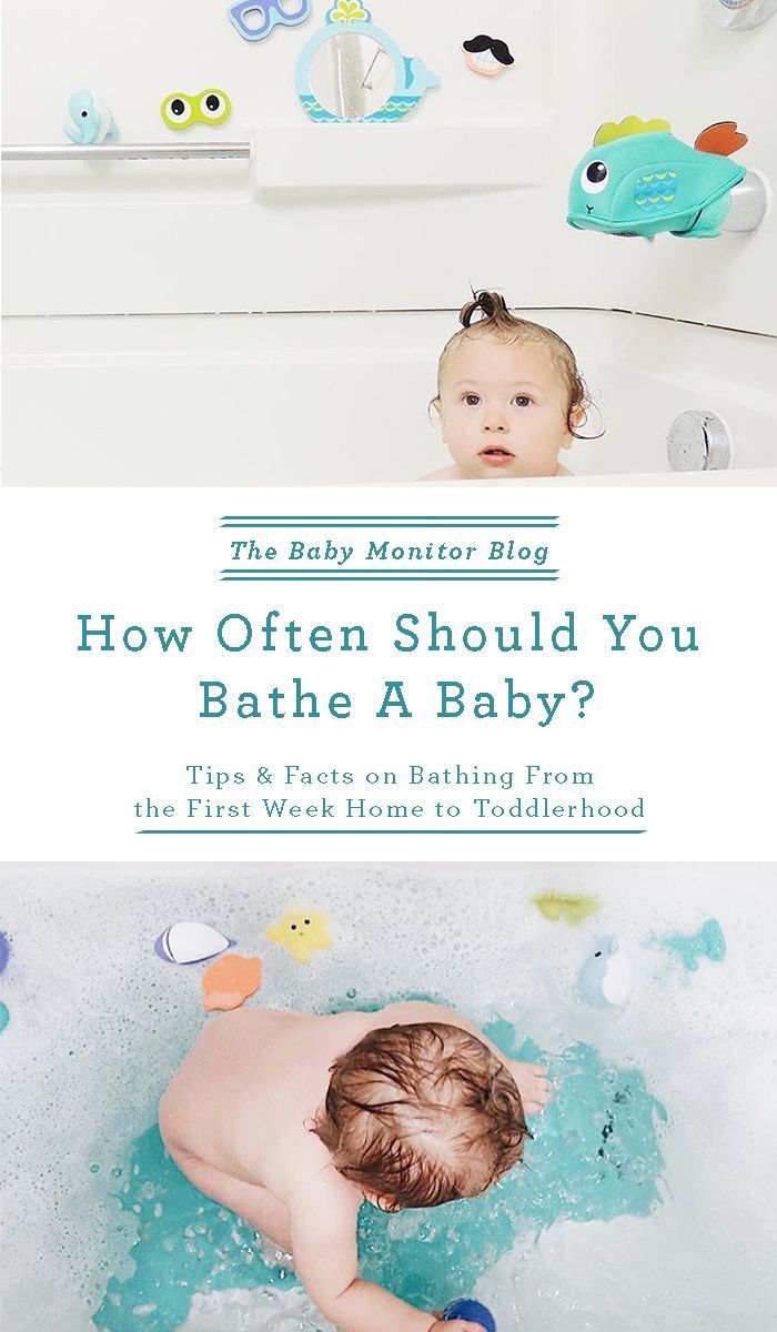 How often should you bathe a baby? We have the facts from ...