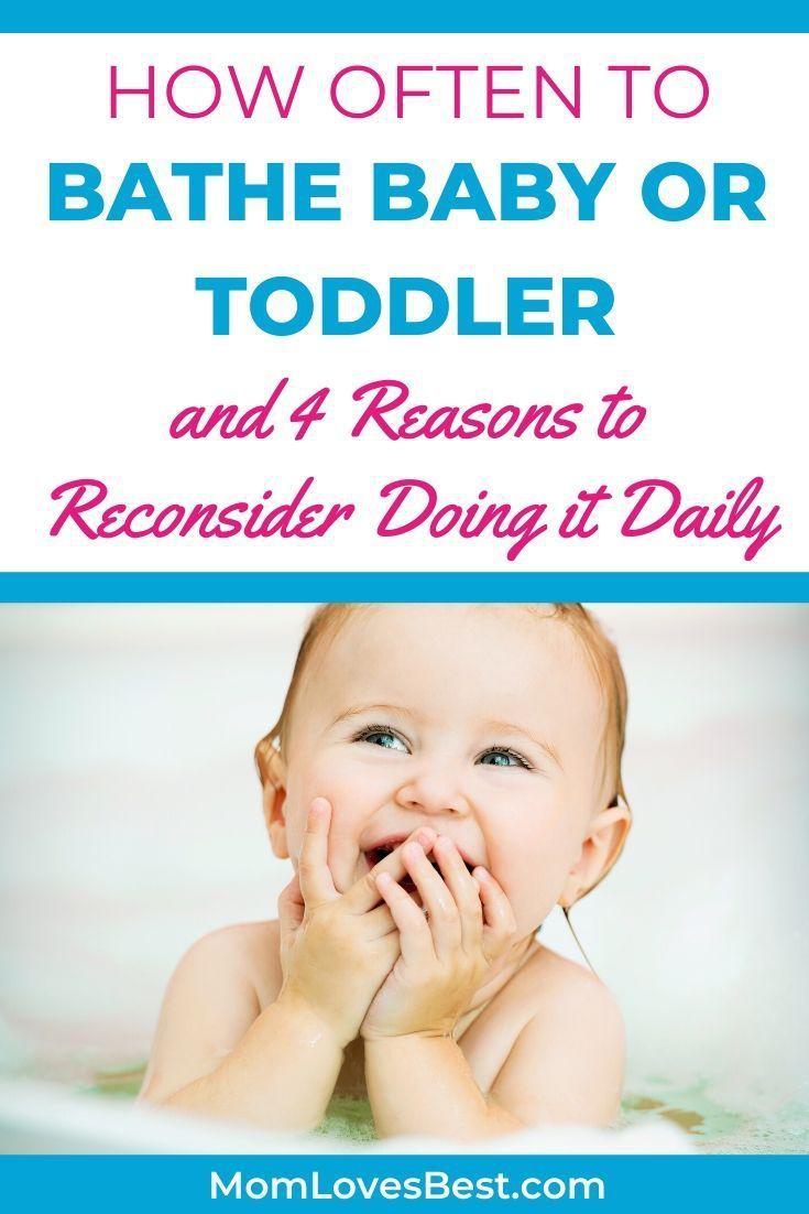 How Often to Bathe Baby? (4 Reasons Not to Do It Daily ...