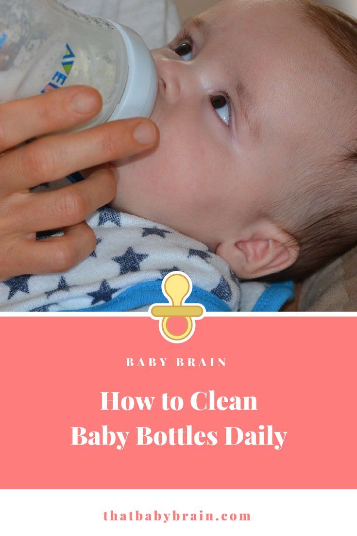 How to Clean Baby Bottles Daily
