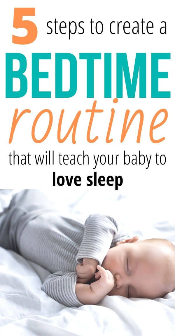 How to create a bedtime routine to help your baby sleep better. How to ...