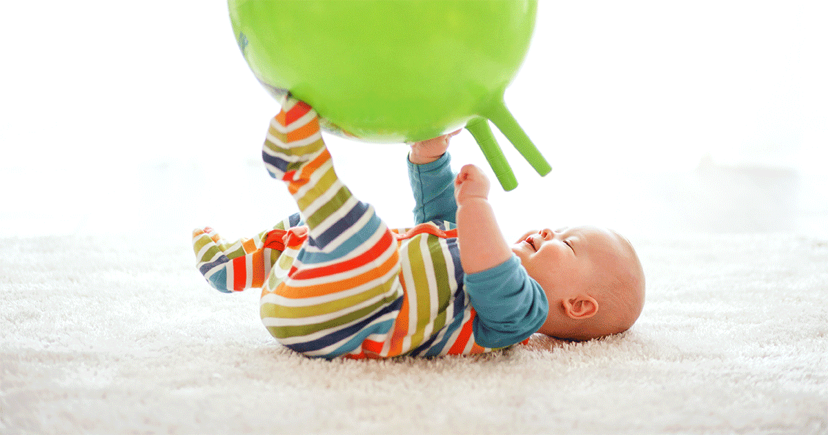 How to Entertain a Baby at Home or Out and About