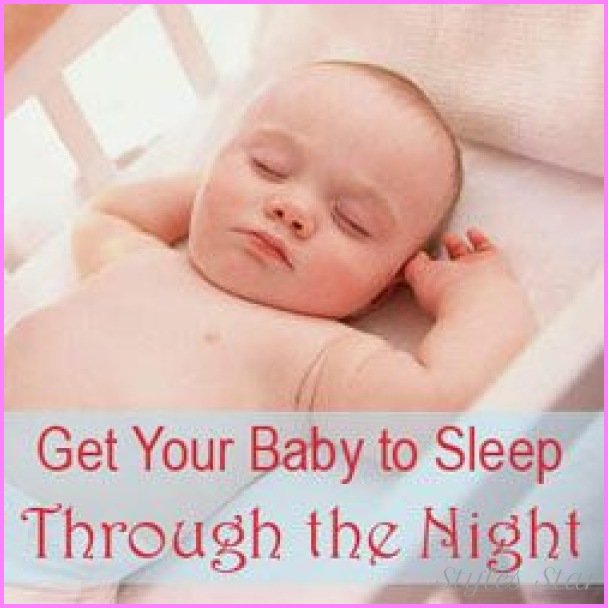 How To Get A Baby To Sleep Through The Night