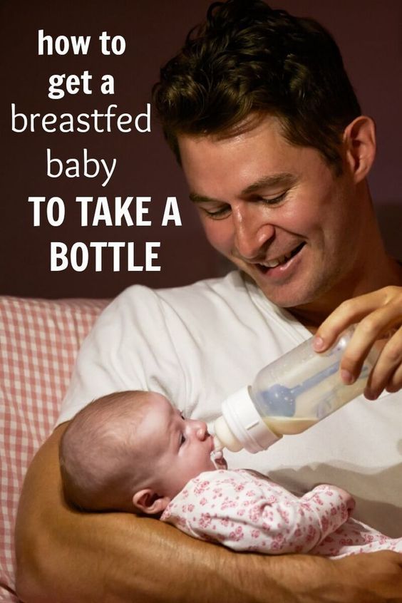 How To Get A Breastfed Baby To Take The Bottle