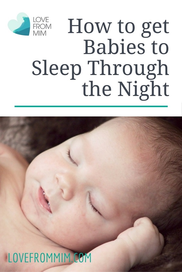 How to get Babies to Sleep Through the Night