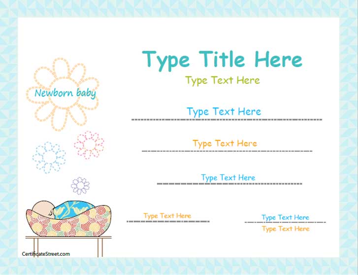 How To Get Birth Certificate For Newborn Baby