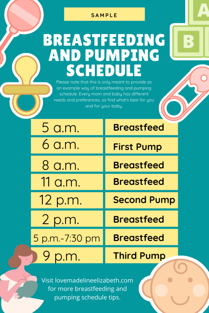 How to Get on Breastfeeding and Pumping Schedule