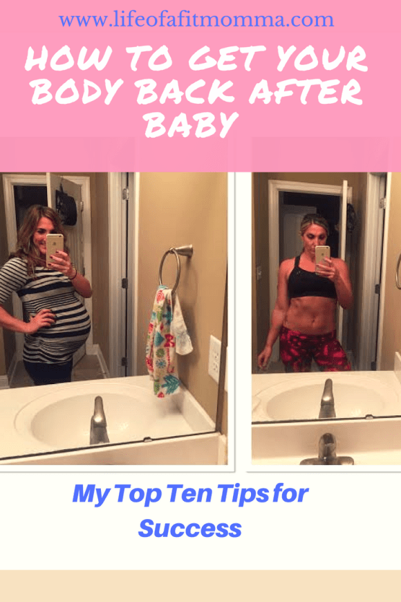 How to get your best body after baby: my top ten tips ...