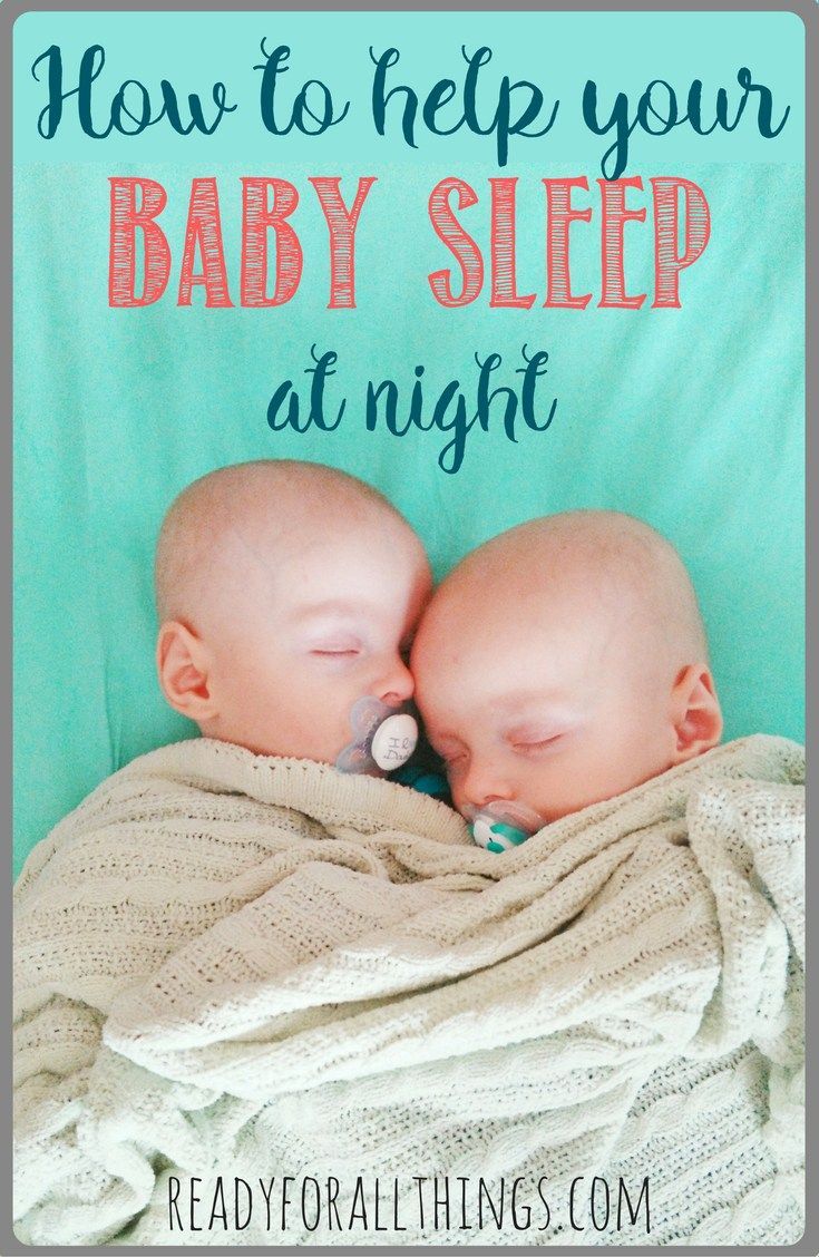 How to Help Your Newborn Baby Sleep through the Night ...