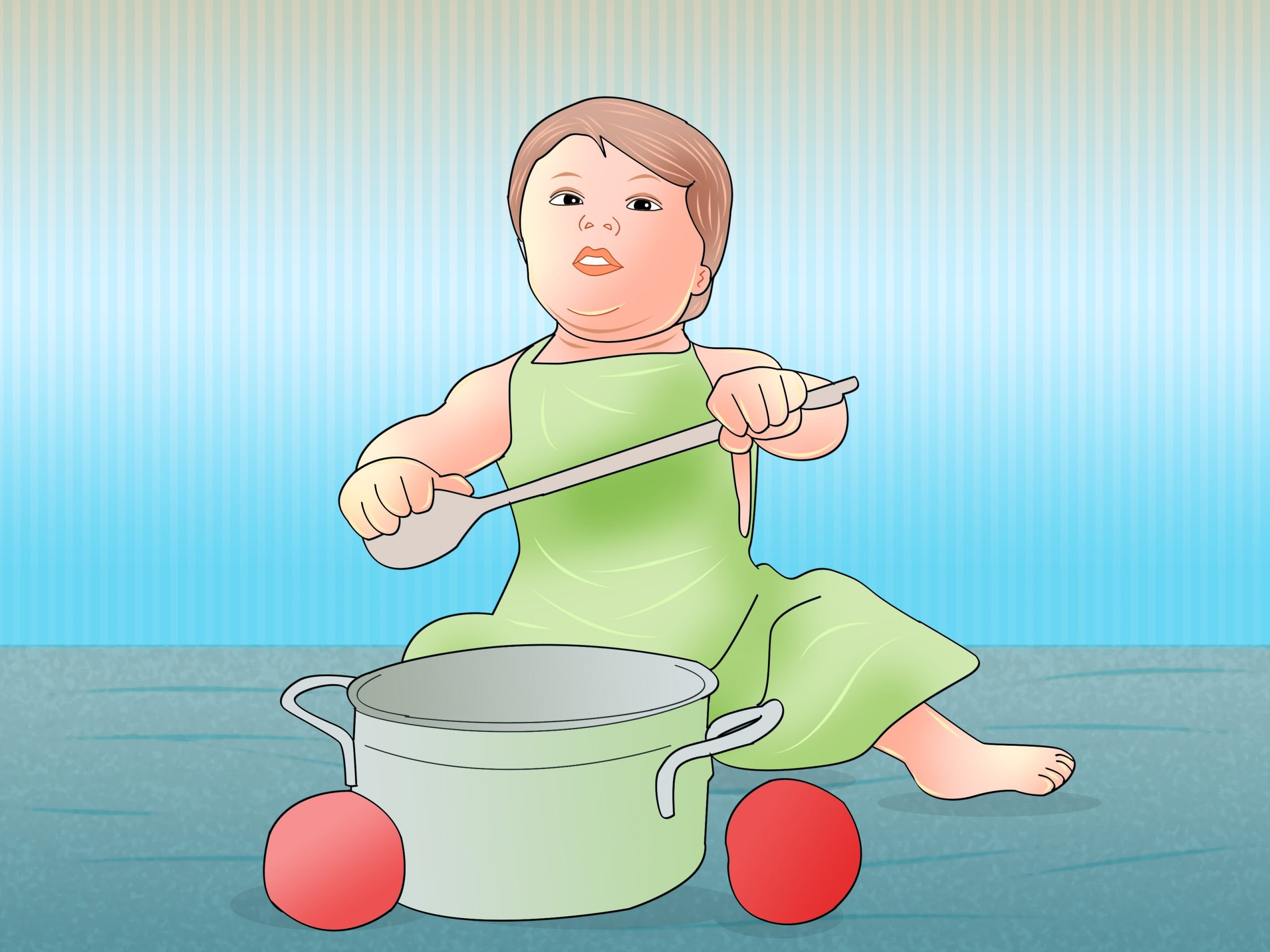 How to Keep a Baby Entertained: 11 Steps (with Pictures)